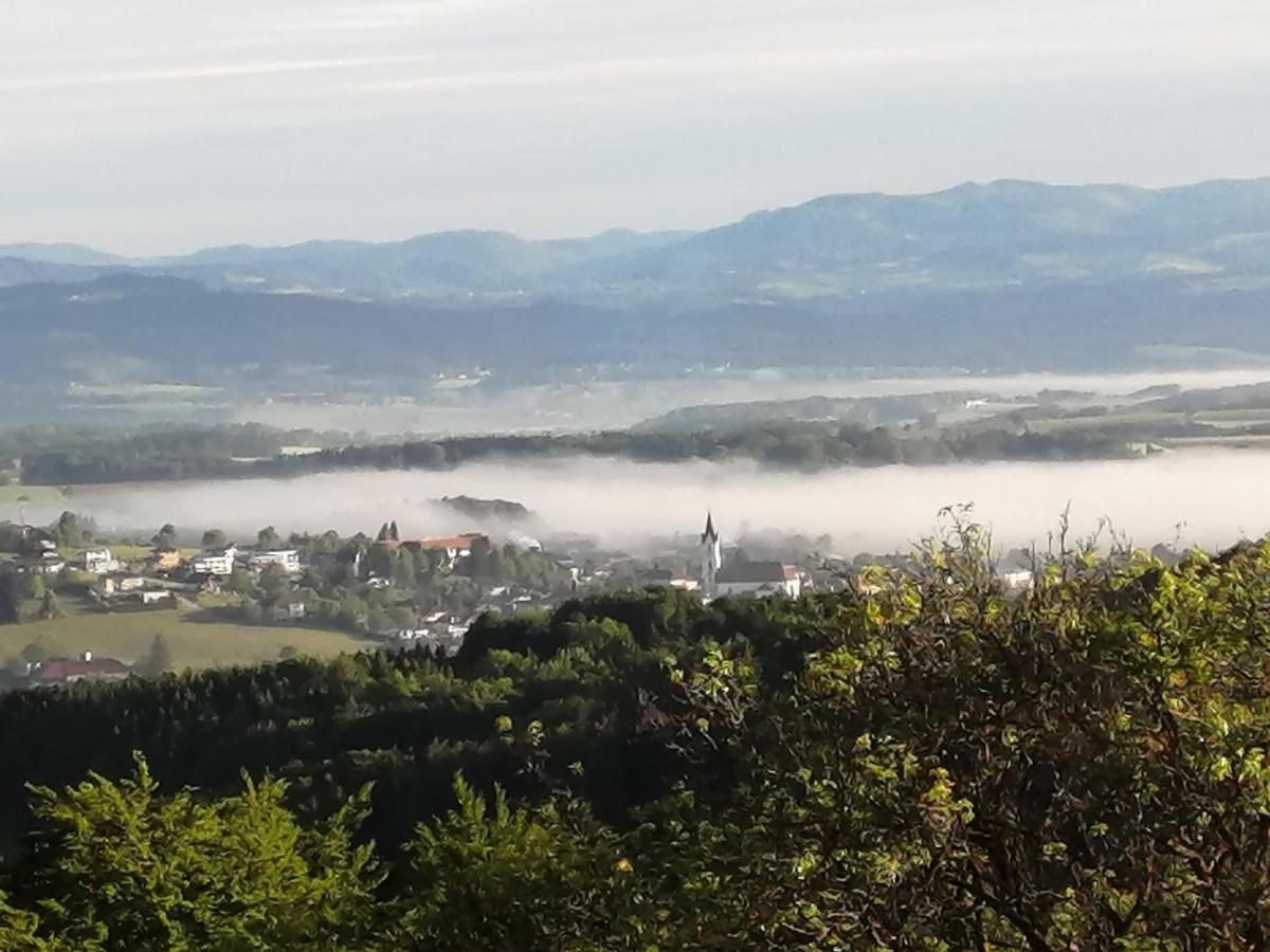 Ferienwohnung Lucy Am Lonitzberg Steinakirchen Am Forst Esterno foto